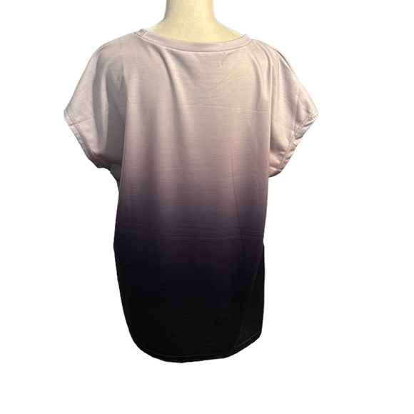 Ombré casual tshirt top size medium - Picture 5 of 6